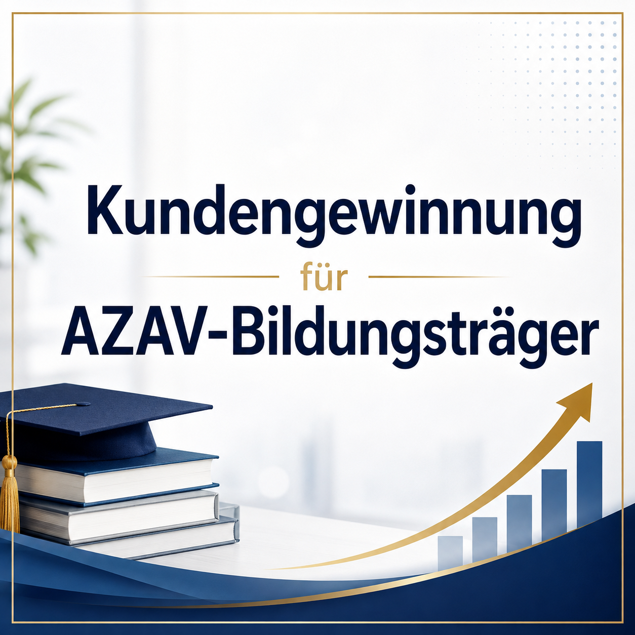 Kundengewinnung für AZAV-Bildungsträger (Weiterbildung)